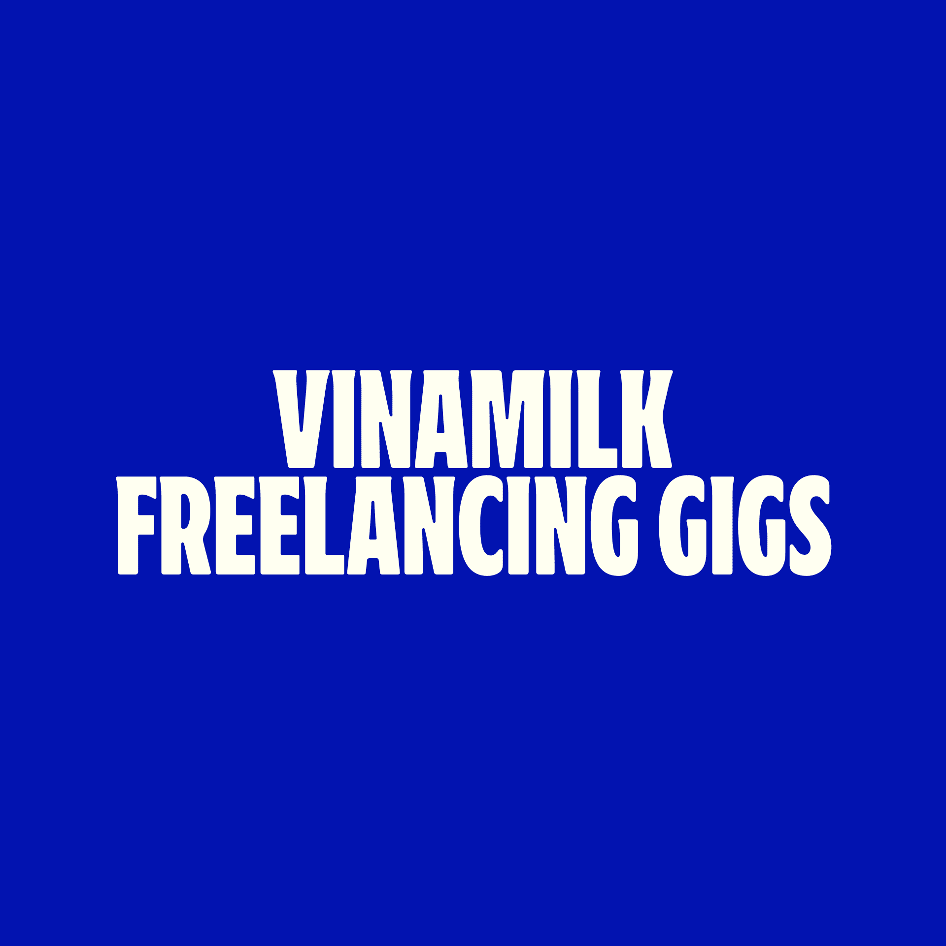 Vinamilk Freelancing Gigs Cover Photo