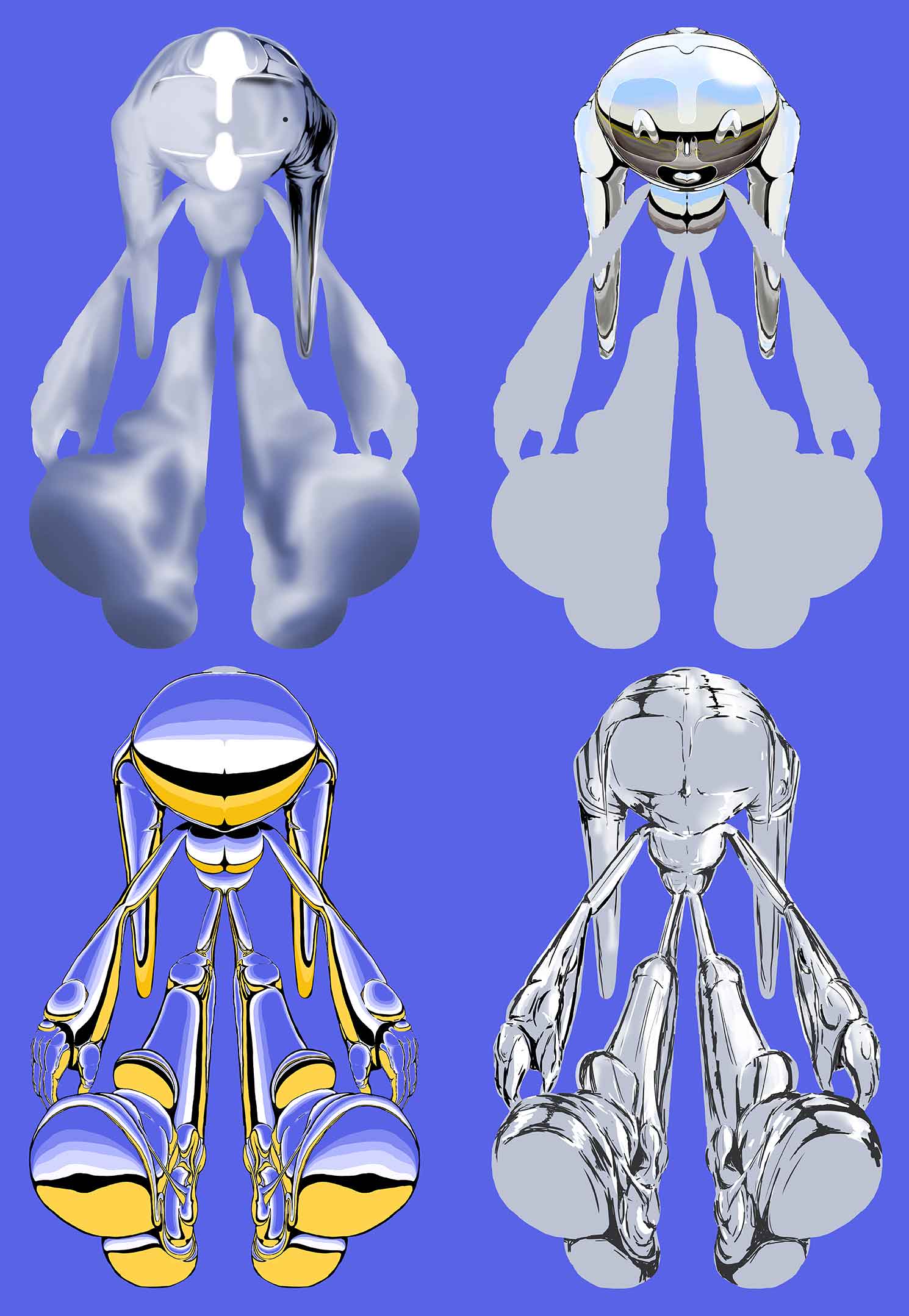 Different type of renders